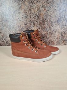 Womens Timberland earthkeepers leather boots brown Size UK 4 EU 37