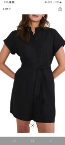 Phase Eight Womens Playsuit - Black - UK 12 - BNWT RRP 115