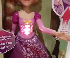 New Disney princess singing doll in box
