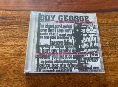 Boy George U Can Never B2 Straight CD