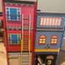 KidKraft Everyday Heroes wooden play set Police and Fire Station Excellent Condition Image 3