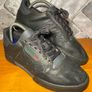 Adidas Calabasas Mens Black Leather Trainers UK6 EUR39 Image 2