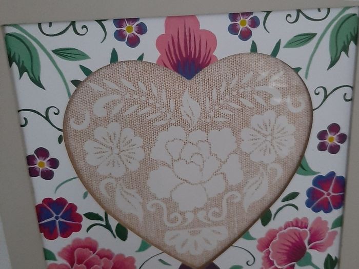 New heart photo frame