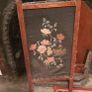 Antique Wooden Fire Screen Image 2