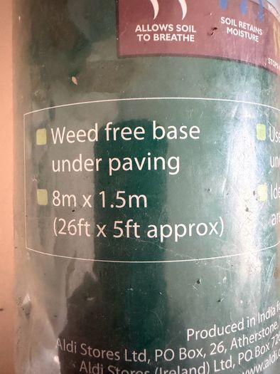 Weed Control Membrane