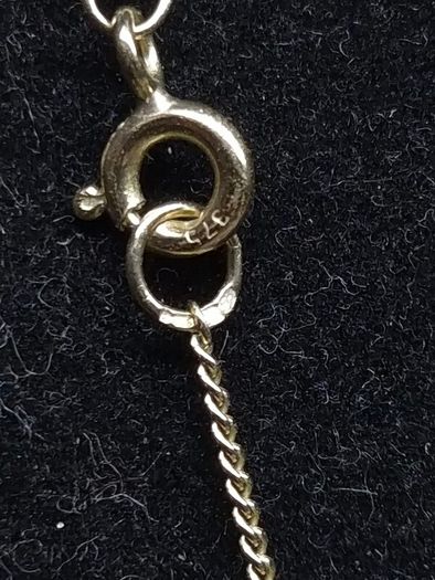 Vintage 9ct Gold Fine Curb Chain Fully Hallmarked Birmingham 60cm