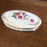 Vintage French limogies large Ceramic trinket lidded dish Image 2