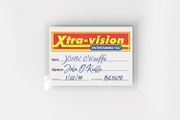 Replica Xtra-Vision Membership Card - Personalised