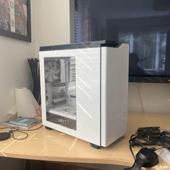 NZXT White PC case