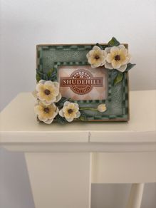 Ceramic Floral Frame