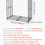 Outdoor Firewood Rack with Roof 143cm Image 7