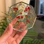 handcrafted resin coaster Image 6