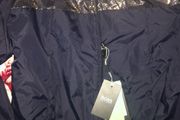 Hugo Boss Reversible jacket hoodie fleece finish waterproof hooded brand new with tag