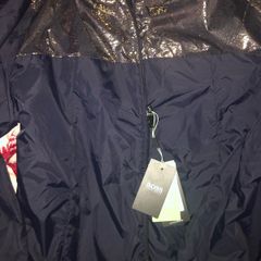 Hugo Boss Reversible jacket hoodie fleece finish waterproof hooded brand new with tag