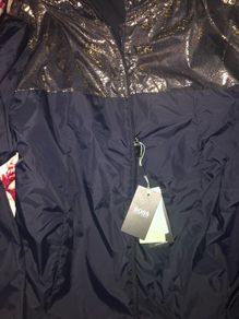 Hugo Boss Reversible jacket fleece waterproof hooded size Medium brand new with tag