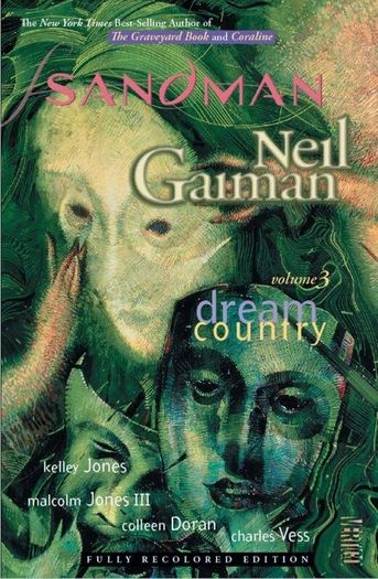 The Sandman- The Dream Country Volume 3- Neil Gaiman- Graphic Novel - Vertigo Comics