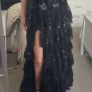 Dani's showroom black debs dress, formal dress prom dress Image 3