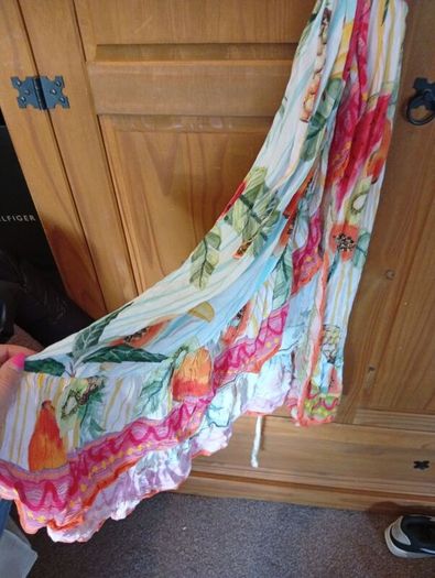 ladies river island wrap dress  size 10