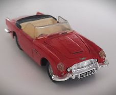 Diecast Vintage Dinky Toys Aston Martin DB5 Convertible - Good Repaint by Seller/No Box
