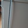 White office cabinet with lock and castors Image 7