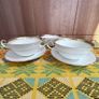 Porcelain Soup Cup X3 Image 5