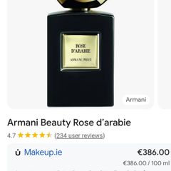 Armani Prive Rose D'arabie  Eau de Parfum.