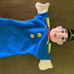Rossmann hand dolls Punch-and-Judy show