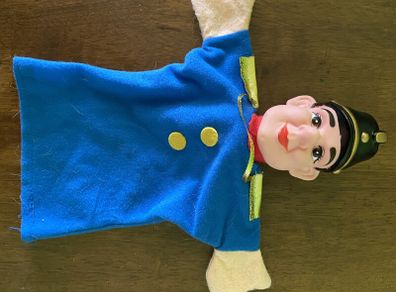 Rossmann hand dolls Punch-and-Judy show