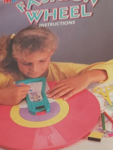 Vintage ;  M B Fashion wheel 1987