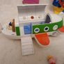 Bundle of Peppa Pig toys plane playground ice cream van Image 5