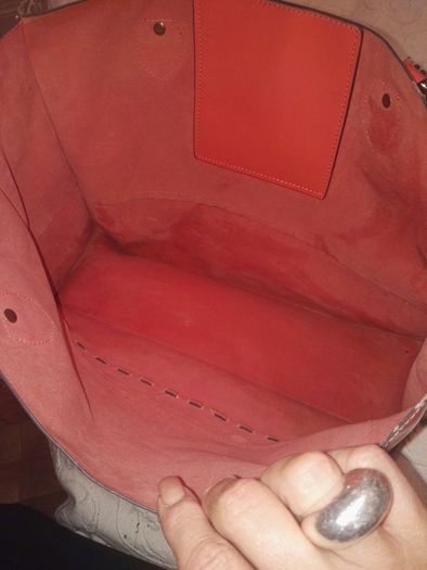 Coral Patent Bag