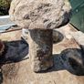 Granite Staddle mushroom stone 105cm tall Image 3