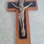 Old cross, Jesus Christ 16 X 10 CM. Image 3