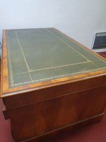 Stunning large pedestal desk