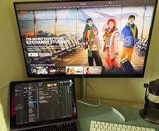 LG 27-inch 27UL850 3840 x 2160 LED Monitor Grey