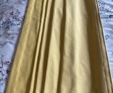 Mustard Roman blind