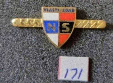 German Ww2, Occupied Czech National Socialist Party, Members Badge, 1941/1945,,,,,,(171)