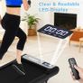 Walking Pad with 9% Incline for Home, 3 In 1 Under Desk Treadmill with Remote Control and App, 3.0HP 2-6KM/H Portable Walking Treadmill, Capacity 110 kg Image 6