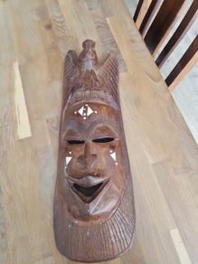 African handcarved mask