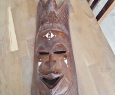 African handcarved mask