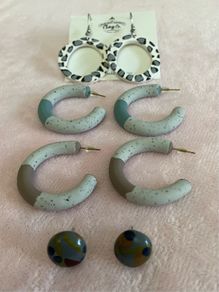 clay earrings