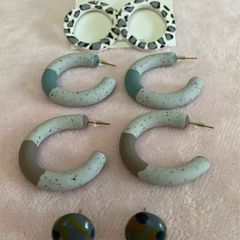 clay earrings