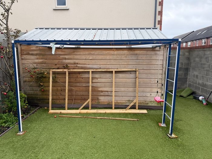 40mm Blue Solid Unistrut