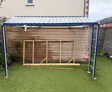 40mm Blue Solid Unistrut