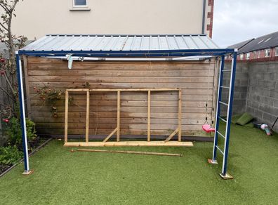 40mm Blue Solid Unistrut
