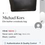 michael kors black leather bucket bag Image 7