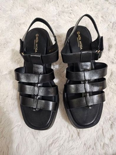 Black platform Sandals EU41