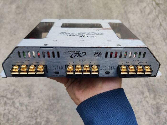 Rare High-End Phoenix Gold Ti6 Elite 6.5" Midbass Woofers + Titanium XO Elite Crossover (Made in USA)