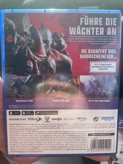 Guardians of the galaxy ps5