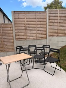 Outdoor Foldable chairs & table